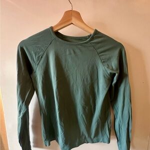 Empowering Green Activewear Top